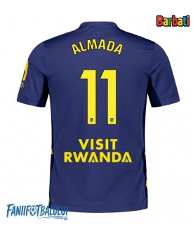 Atletico Madrid Thiago Almada #11 Tricou Fotbal Replică 2025-26 Barbati Deplasare